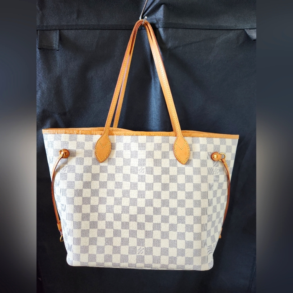 Louis Vuitton Damier Azur Neverfull MM
